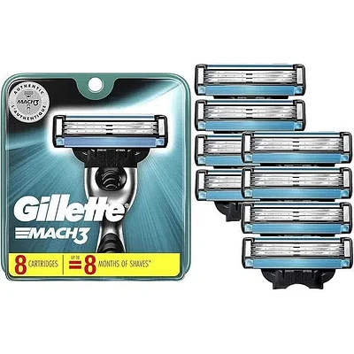 Mach3 Base Razor Blades (8-Pack)