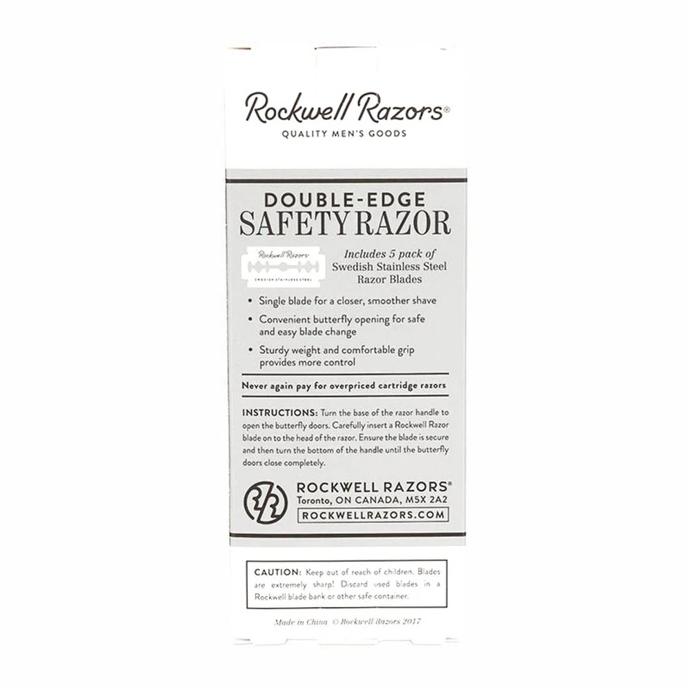 R1 Rookie Double Edge Razor