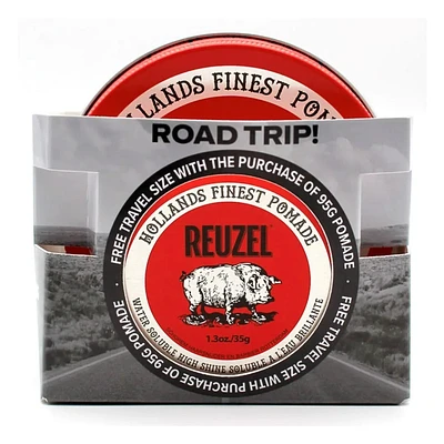 Red High Shine Pomade Road Trip