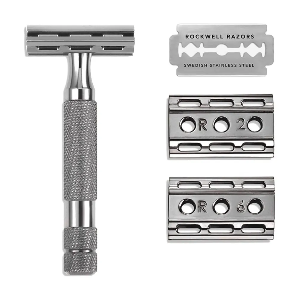 6C Double Edge Razor Gunmetal