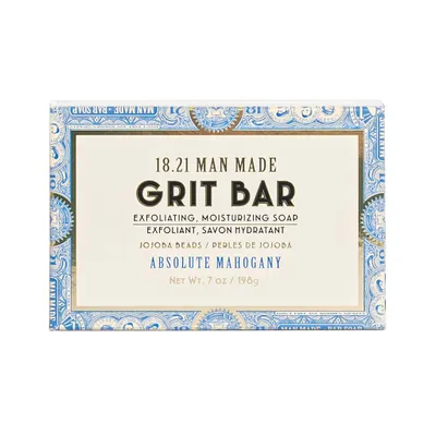 18.21 Grit Bar Soap Absolute Mahogany 198G
