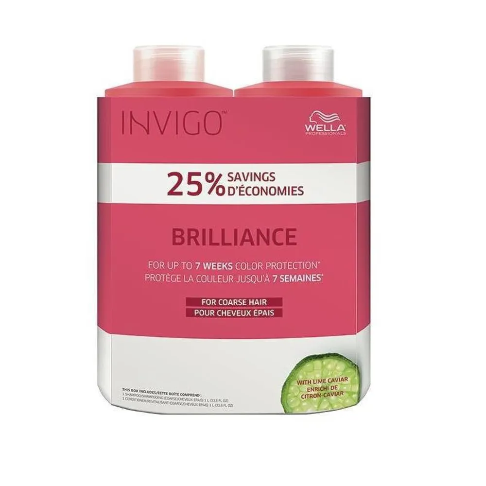Invigo Color Brilliance Coarse Shampoo + Conditioner Duo