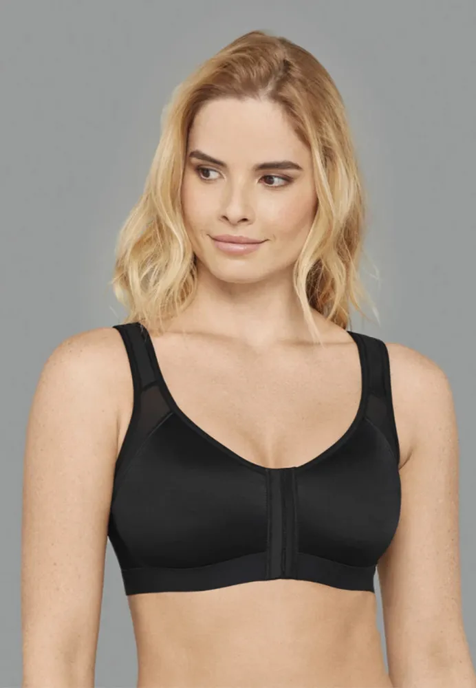 DOCTOR RECOMMENDED POST-SURGICAL WIRELESS BRA WITH FRONT CLOSURE