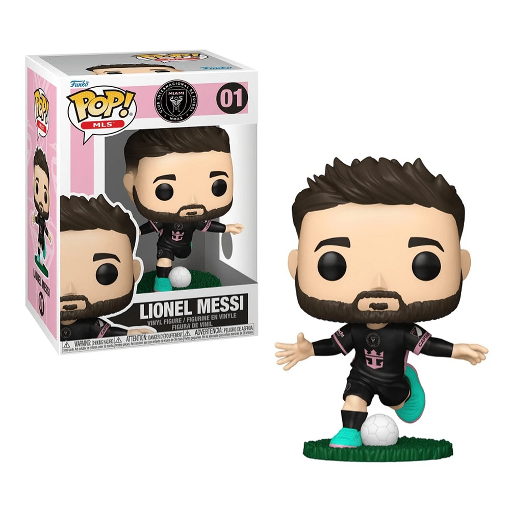 Funko Pop! MLS: Lionel Messi - Inter Miami CF (Away Jersey)