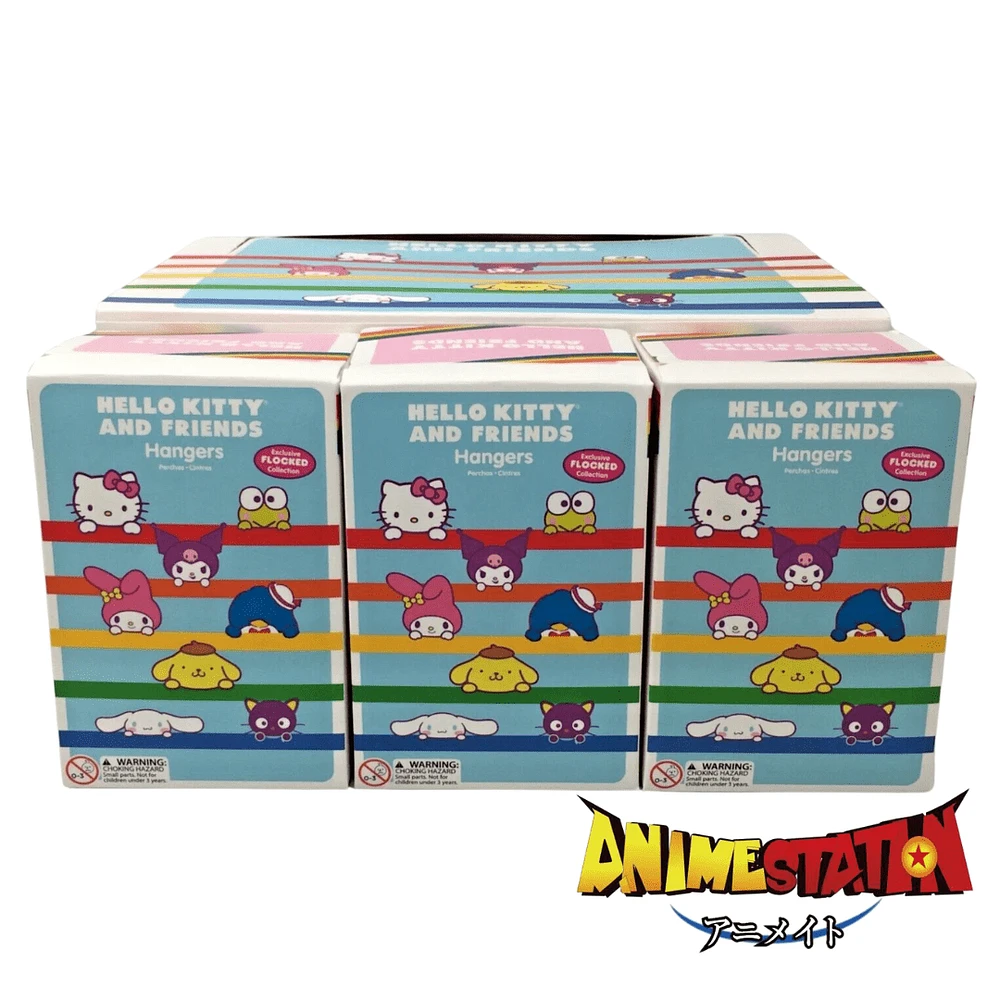 Sanrio Hello Kitty & Friends Hangers Flocked Mystery Pack (1pc)