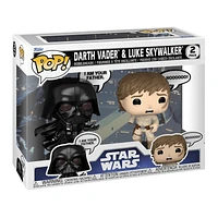 Funko Pop! Star Wars: Darth Vader & Luke Skywalker 2-Pack