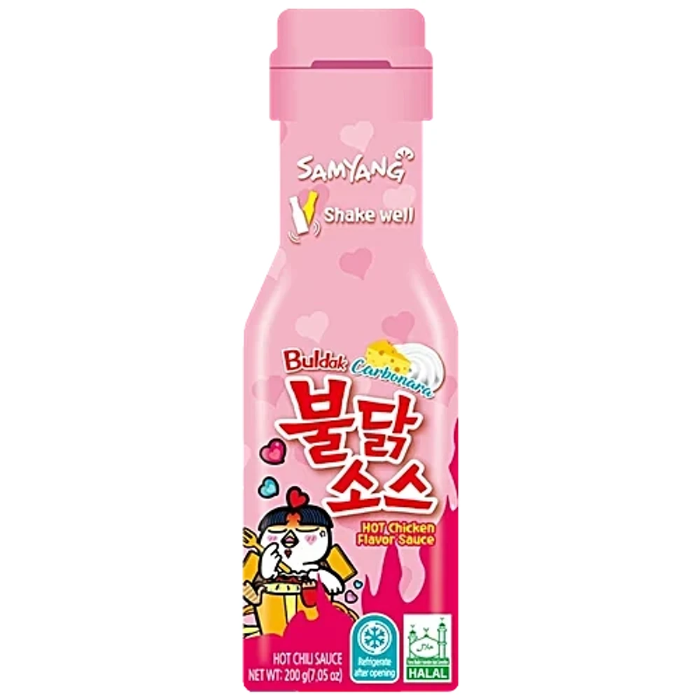 Samyang Buldak Hot Chicken Flavour Sauce Carbonara (100g)