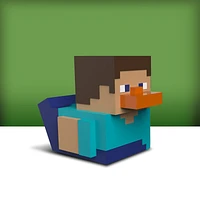 TUBBZ: Minecraft - Steve Rubber Duck Figure (Mini Edition)