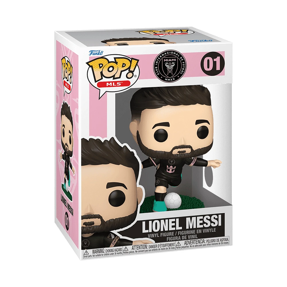 Funko Pop! MLS: Lionel Messi - Inter Miami CF (Away Jersey)