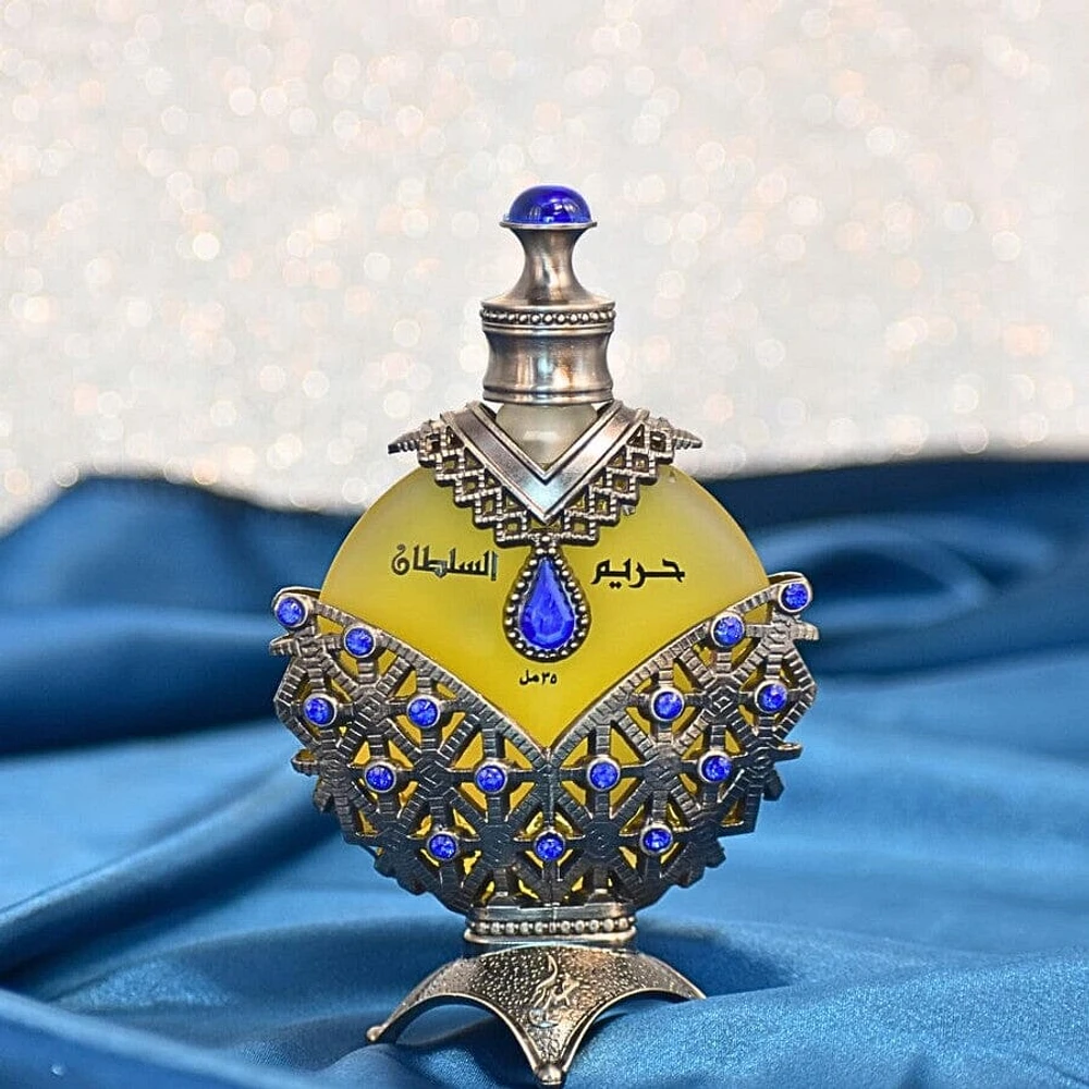 Khadlaj Hareem Al Sultan Antique Blue Unisex Perfume Oil (35mL)