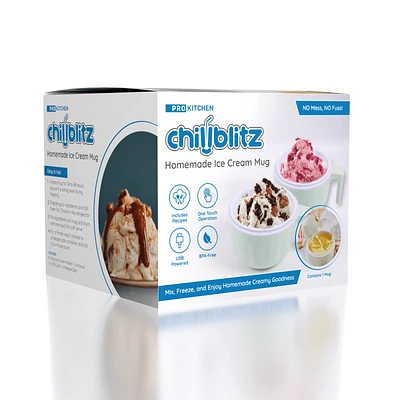 ProKitchen Chillblitz Homemade Ice Cream Maker Mug