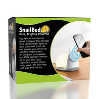 SnailBud Magnetic Phone Charger w/ Removable Snail Shell Light