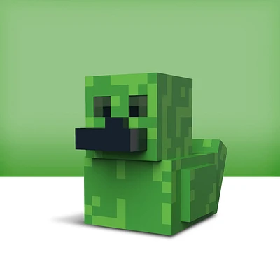 TUBBZ: Minecraft - Creeper Rubber Duck Figure (Mini Edition)