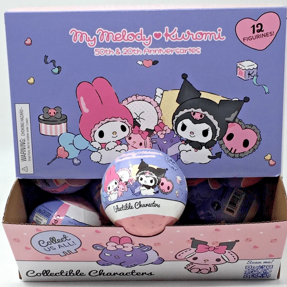 My Melody Kuromi 50th & 20th Anniversaries 3" Capsule – 1x Mystery Figure
