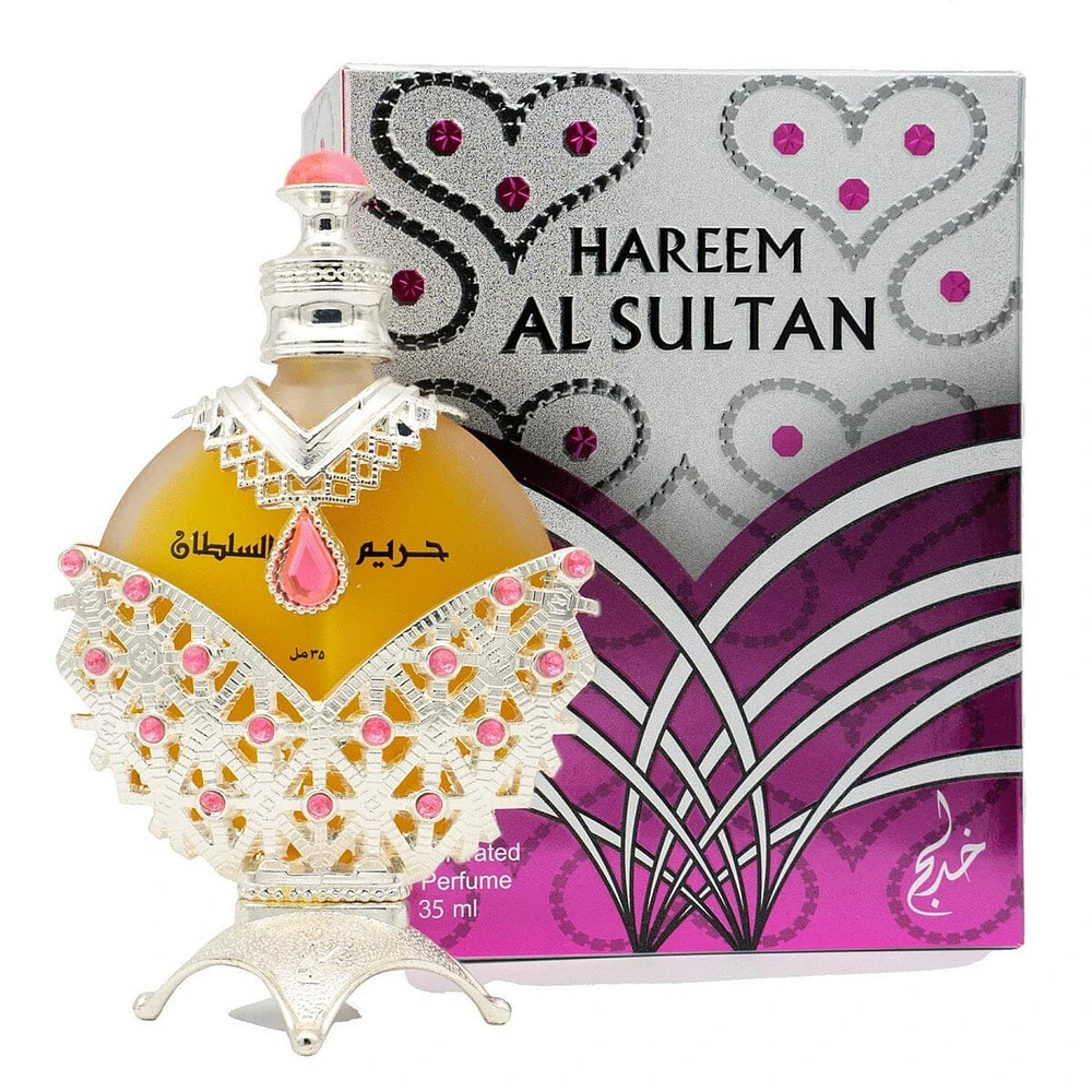 Khadlaj Hareem Al Sultan Silver Pink Unisex Perfume Oil (35mL)