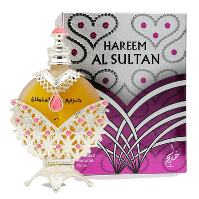 Khadlaj Hareem Al Sultan Silver Pink Unisex Perfume Oil (35mL)