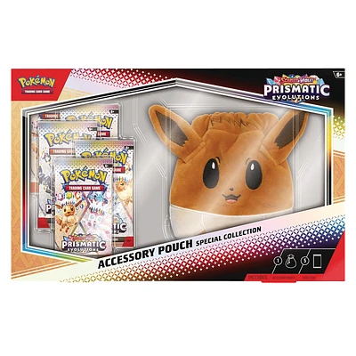 Pokémon TCG: Scarlet & Violet Prismatic Evolutions Accessory Pouch Special Collection