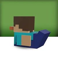 TUBBZ: Minecraft - Steve Rubber Duck Figure (Mini Edition)