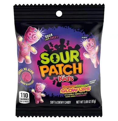 Sour Patch Kid: Strawberry Watermelon Glow Ups (87g)