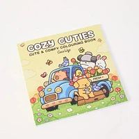 Cozy Cuties: Cute & Comfy Coloring Book for Adults and Kids by Coco Wyo