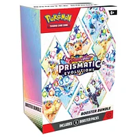 Pokémon TCG: Scarlet & Violet Prismatic Evolutions Factory Sealed Booster Box (6 Packs)