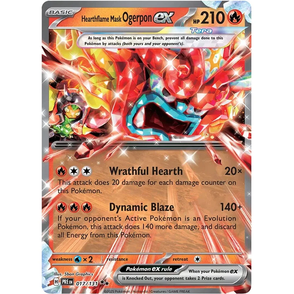 Pokémon TCG: Scarlet & Violet Prismatic Evolutions Factory Sealed Booster Box (6 Packs)