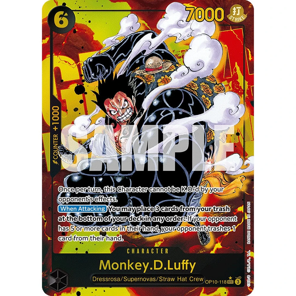 One Piece Card Game Royal Blood Booster OP-10 (1 Pack of 12 Cards)