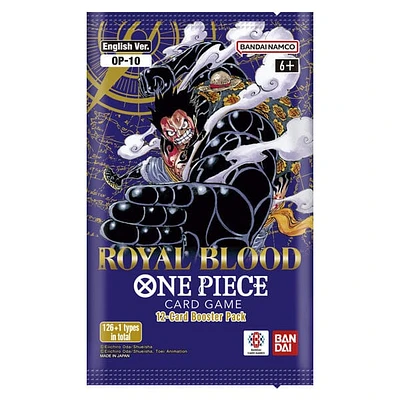 One Piece Card Game Royal Blood Booster OP-10 (1 Pack of 12 Cards)