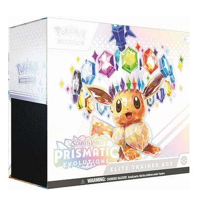 Pokémon TCG: Scarlet & Violet Prismatic Evolutions Elite Trainer Box
