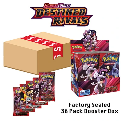 Pokémon TCG: Scarlet & Violet Destined Rivals Factory Sealed Booster Box (36 Packs)