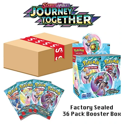 Pokémon TCG: Scarlet & Violet Journey Together Factory Sealed Booster Box (36 Packs)