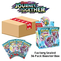 Pokémon TCG: Scarlet & Violet Journey Together Factory Sealed Booster Box (36 Packs)