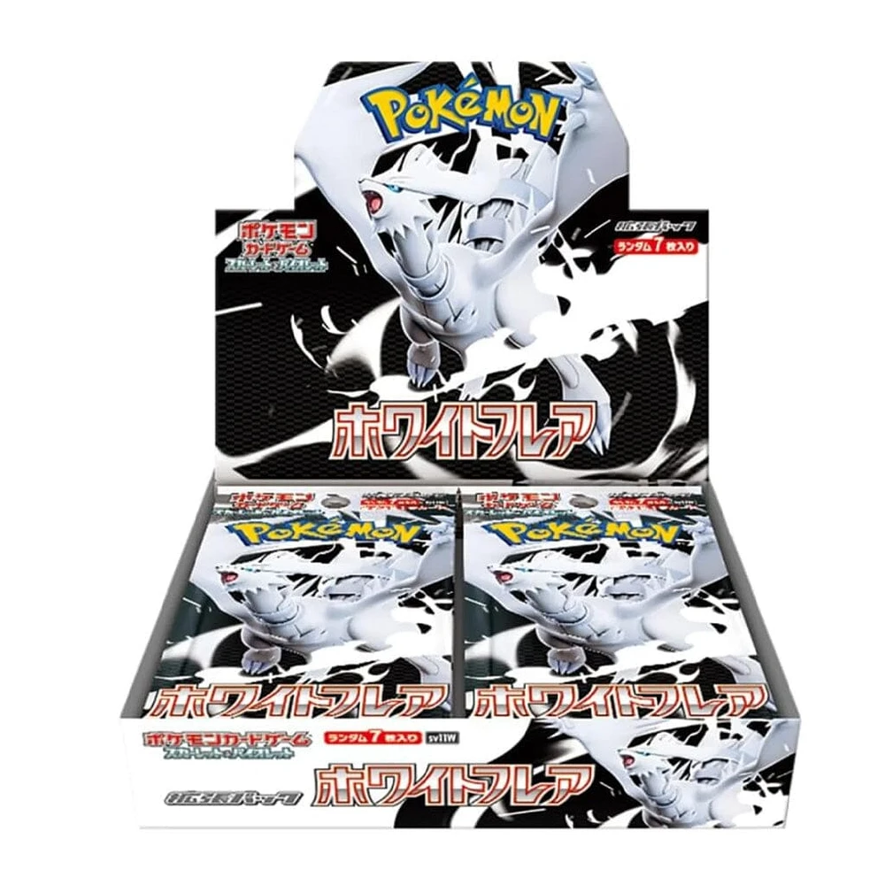 Pokémon TCG Japan: Scarlet & Violet White Flare Factory Sealed Booster Box (20 Packs)