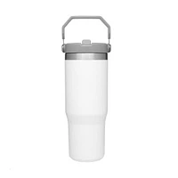 HydriEase 30oz Insulated Cup w/ Flip Straw (Multiple Colors)