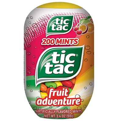 Tic Tac Fruit Adventure Bottle (3.4 oz)
