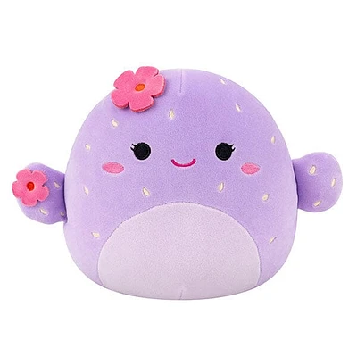 Squishmallows Super Soft Plush Toys 7.5" Adrienne The Purple Barrel Cactus