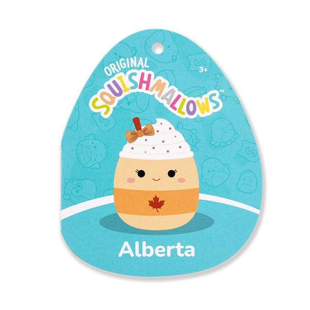 Squishmallows Super Soft Plush Toys 7.5" Alberta The Maple Latte