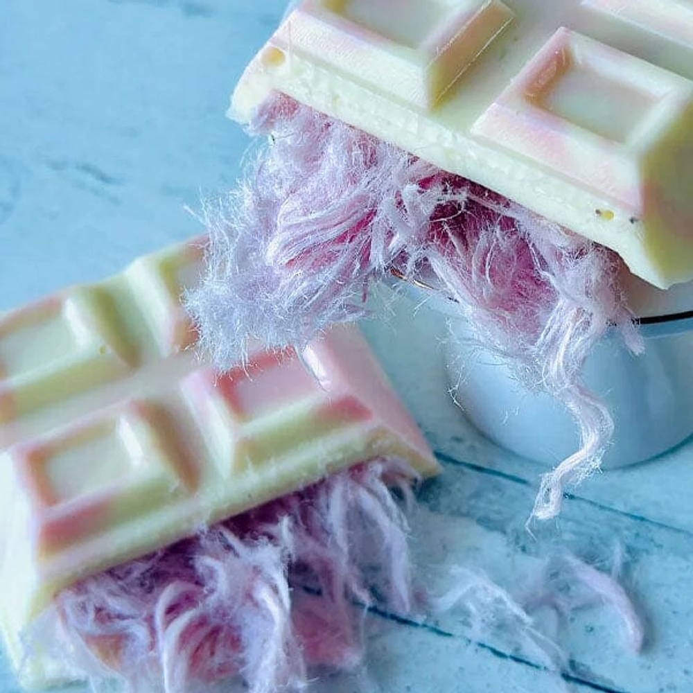 Hairy Angel White Chocolate Angel Hair Bar Filled with Pomegranate Turkish Floss Halva (110g)