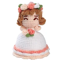 The LOOP Brigade: DIY Crochet Plush Toy Complete Kit For Beginners - Blossom Belle the Bouquet Doll