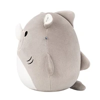 Squishmallows Super Soft Plush Toys 7.5" Bruno The Rhino Shark