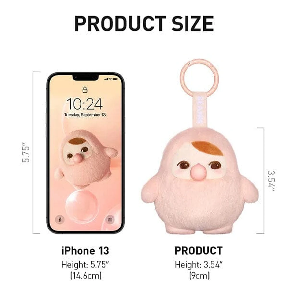 Pop Mart x PUCKY: Beanie Bubble Up Series Plush Pendant Keyring Blind Box (1pc)