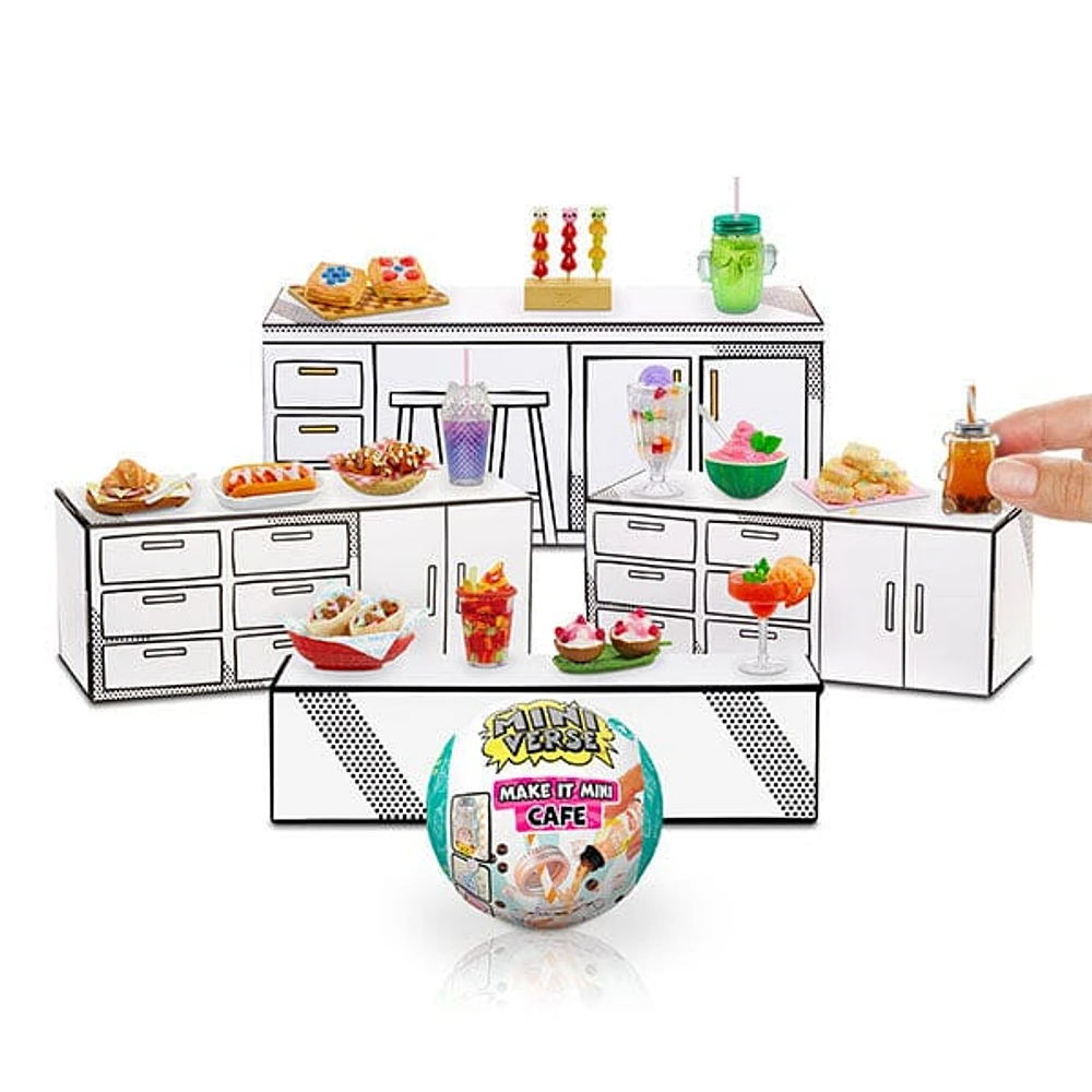 MGA's Miniverse™ - Make It Mini Foods: Cafe Series 4 Mystery Capsule
