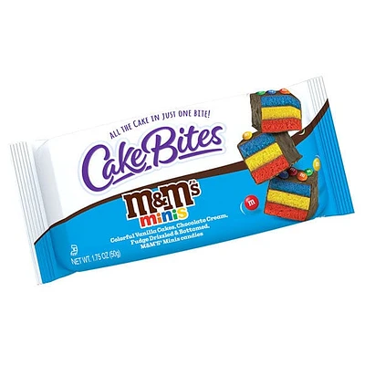 M&M's CakeBites Chocolate Covered Colorful Vanilla Cake (50g)
