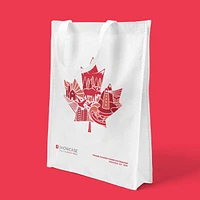Showcase Exclusive Canada Medium Eco-Friendly Graphic Tote Bag (1pc)