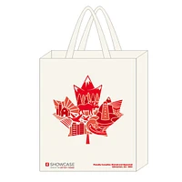 Showcase Exclusive Canada Medium Eco-Friendly Graphic Tote Bag (1pc)