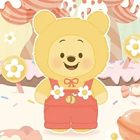 TOP TOY x Disney: Winnie The Pooh "Candy Bear" Series Plush Keychain Blind Box (1pc)