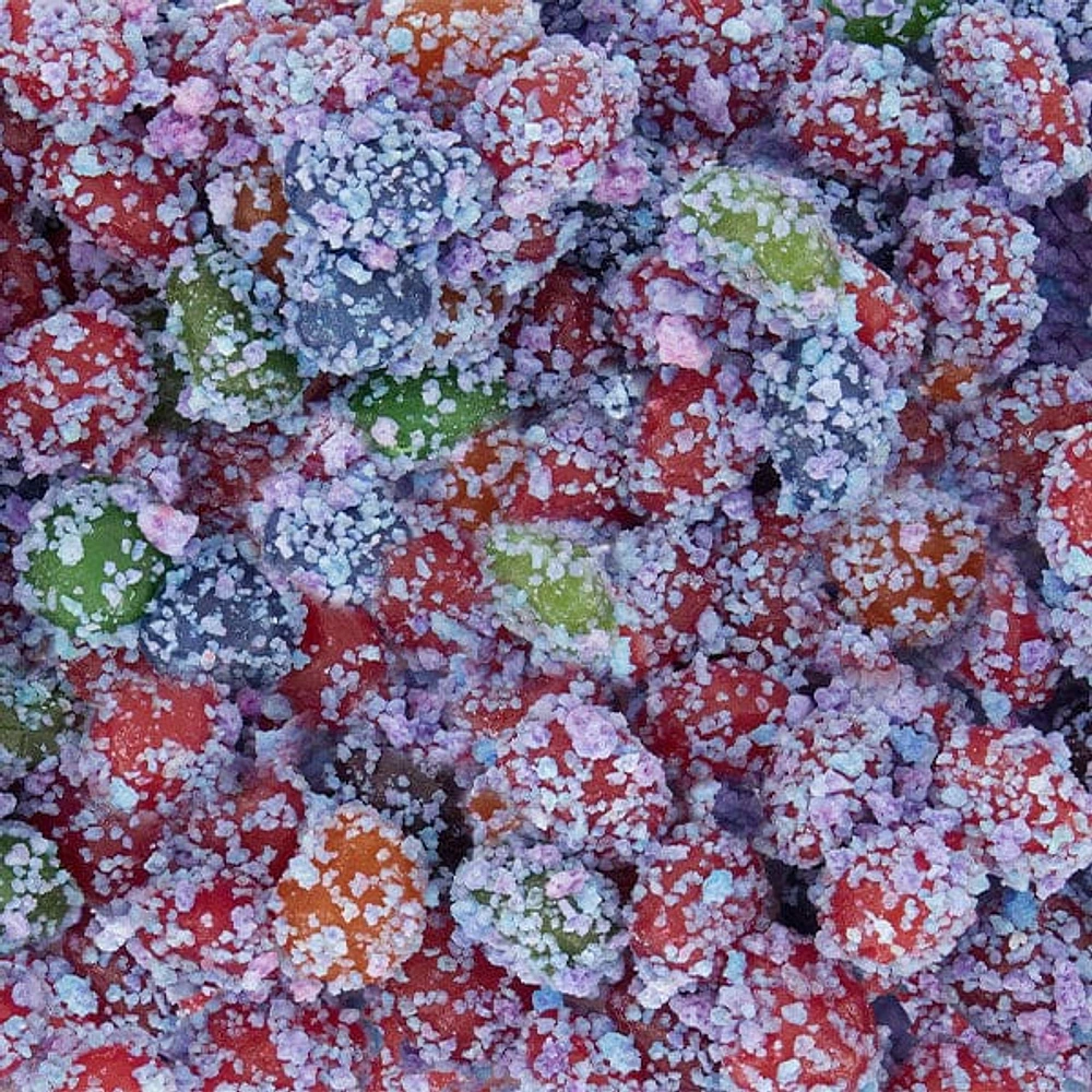 GushYums Mega Sweet Cotton Candy Blasts Gushing Gummy Candy (4oz)