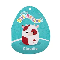 Squishmallows Super Soft Plush Toys 7.5" Claudio The Red Mushroom Cow