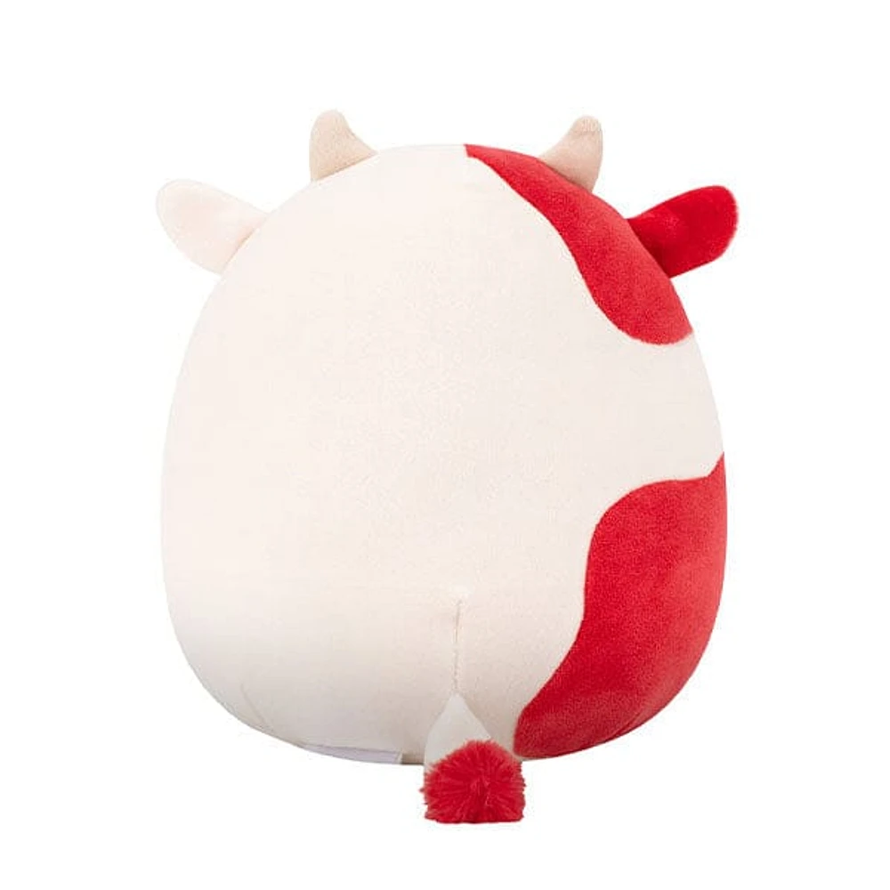 Squishmallows Super Soft Plush Toys 7.5" Claudio The Red Mushroom Cow