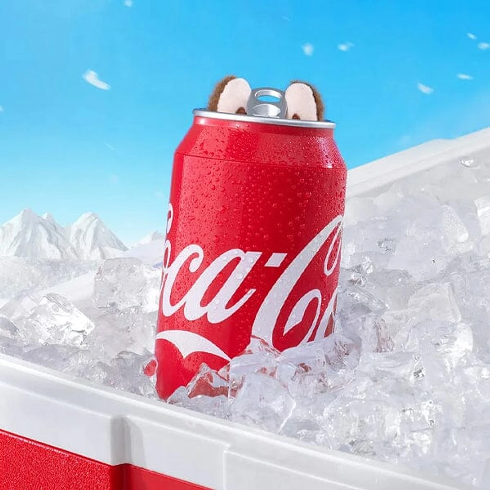 Pop Mart x THE MONSTERS: Coca-Cola Series Plush Keyring Figurine Blind Box (1pc)